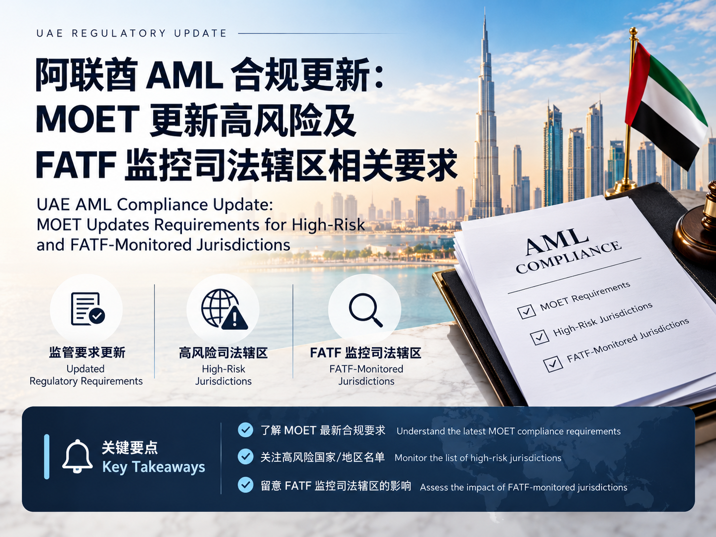 UAE AML Compliance Update: MOET Updates Requirements for High-Risk and FATF-Monitored Jurisdictions